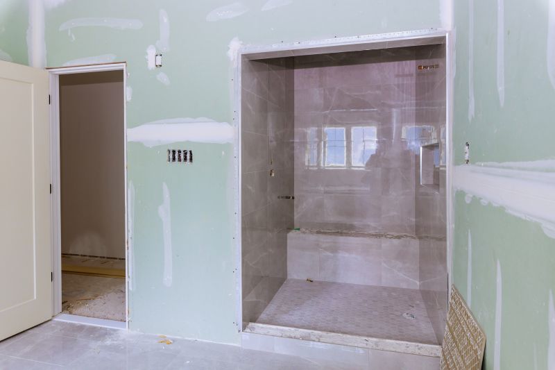 Bathroom with Statement Wall