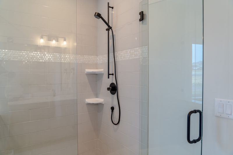 Sleek Shower Fixtures with Matte Finish